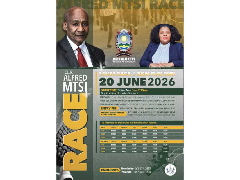 Alfred Mtsi Race