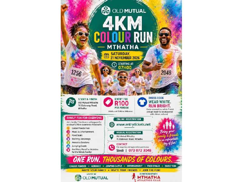 Old Mutual 4km Colour Run