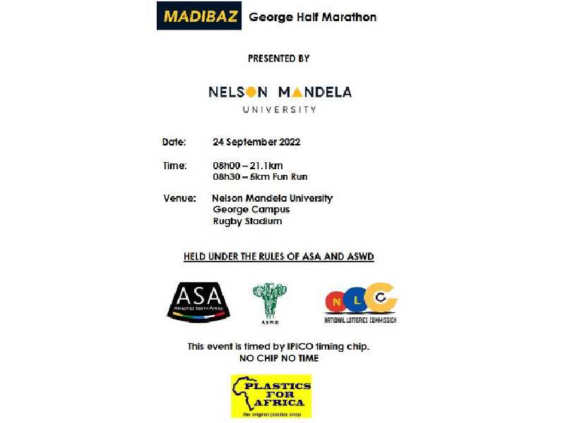 Madibaz George Half Marathon