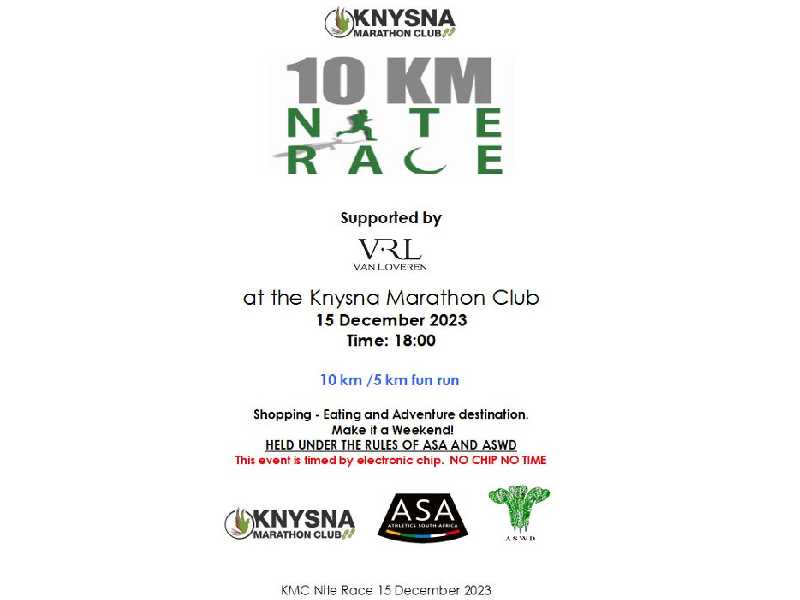 10km Nite Race and 5km Fun Run